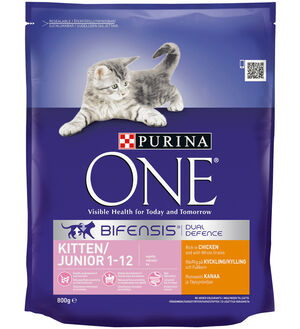 Purina One Kitten Junior Chicken And Whole Grain 800 G Cats Product Kuwait Petsmarket