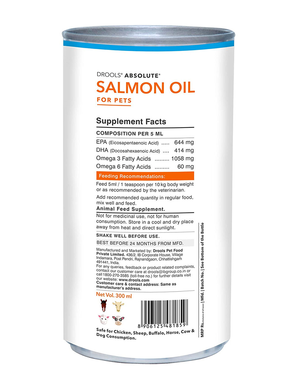 absolute salmon oil