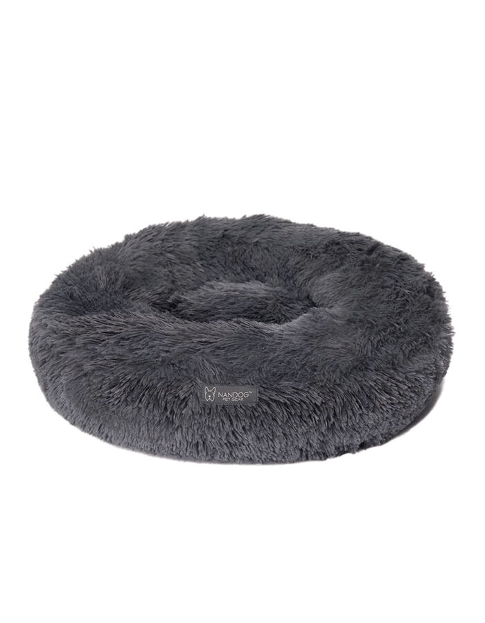 NanDog Pet Gear Calming Shaggy Bed Dark Grey, Dogs Beds & Mats Product
