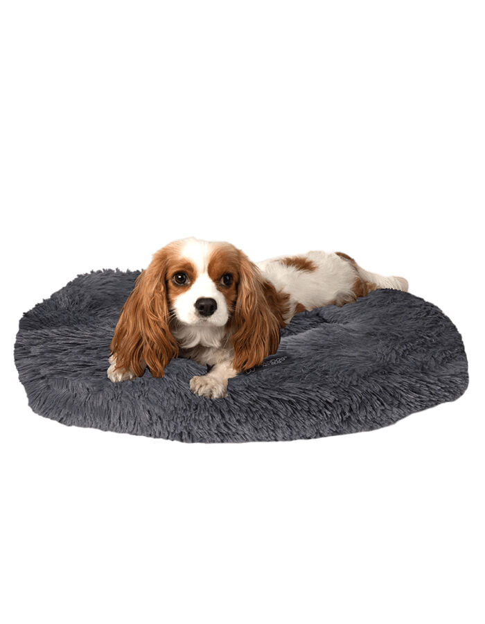 NanDog Pet Gear Calming Shaggy Bed Dark Grey, Dogs Beds & Mats Product