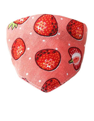 Bandanas Red Strawberry  Medium