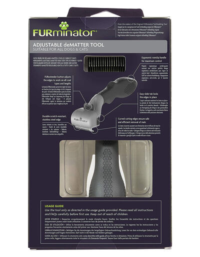 Furminator Adjustable DeMatter Tool Petsmarket Kuwait