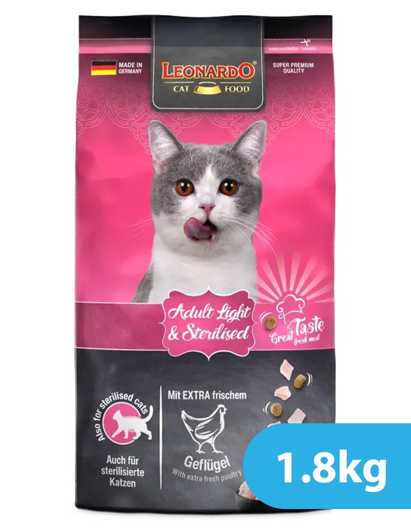 Shop Leonardo Adult Light 1.8kg | Petsmarket Kuwait